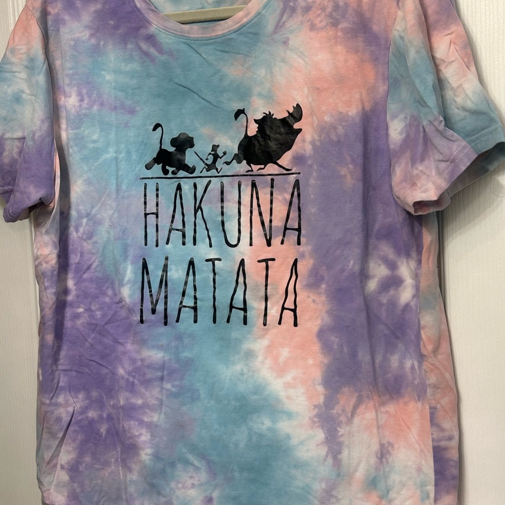 Hakuna Matata Tie-Dye Tee Shirt